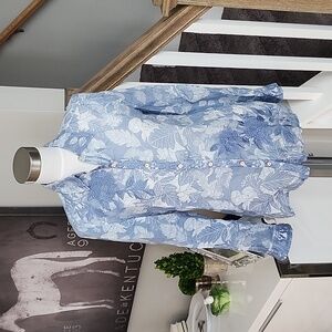 Johnny Was Floral Blouse S